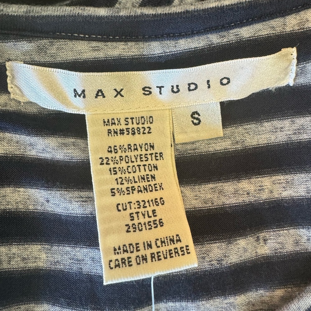 NWT Max Studio Striped Dress - Picture 7 of 7